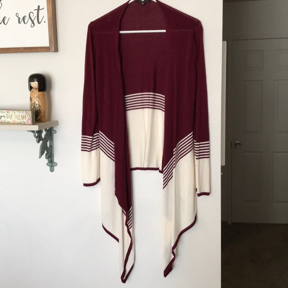 High low cardigan